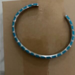 By Alexa Rae Bonita bracelet- like new. Turquoise Open Cuff Bracelet